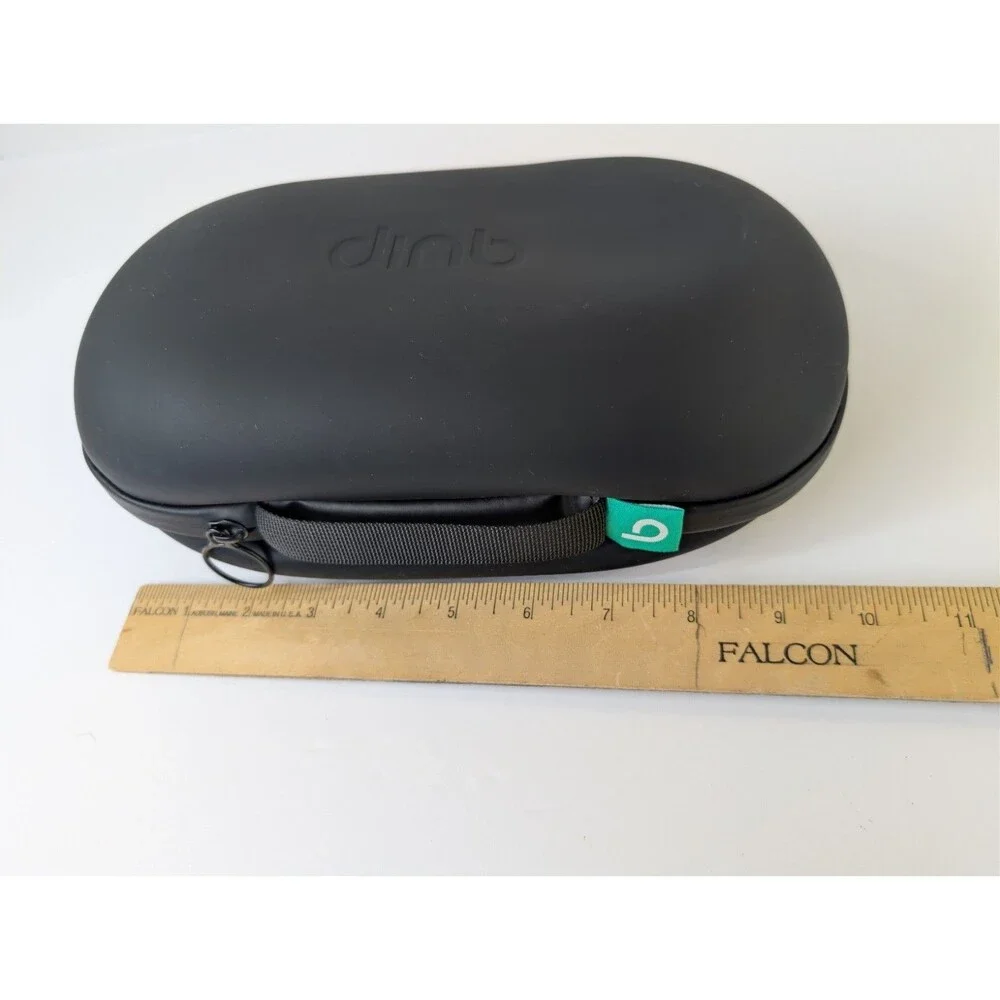 Quip Refresh Bag Toiletry Case Black Silicone Travel Dopp Kit Makeup Storage